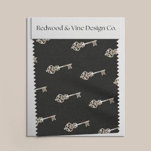 Faux Gold  sleutelpatroon Stof
