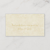 Faux Gold Sparkings modernes sur les cartes ivoiri (Dos)