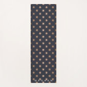 faux gouden folie sterren Monogram Yoga Mat (Voorkant)