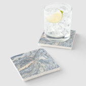 Faux Granite Stenen Onderzetter (Zijkant)