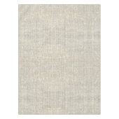 faux grey burlap tafelkleed (Voorkant)