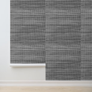 Faux Grey Fabric Behang