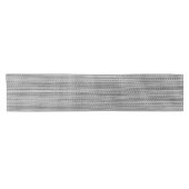 Faux Grey Fabric Tafelloper (Horizontaal)
