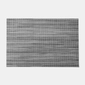 Faux Grey Stof Deur Mat (Voorkant)