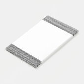 Faux Grey Structure Post-it® Notes (Incliné)