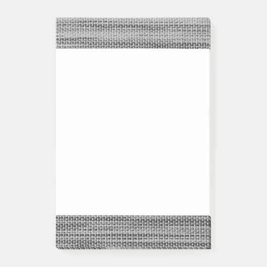 Faux Grey Structure Post-it® Notes (Devant)