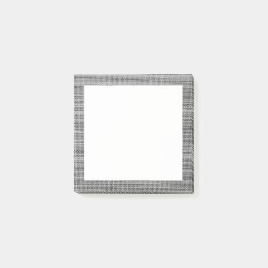 Faux Grey Structure Post-it® Notes (Devant)