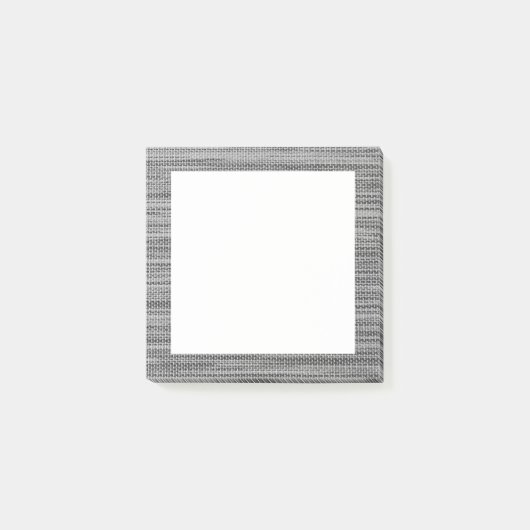Faux Grey Structure Post-it® Notes (Devant)