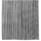 Faux Grey Tissu Douche rideau - Design moderne (Devant)