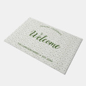 Faux Handmade Paper Natuur Bits Design Deurmat (Schuin)