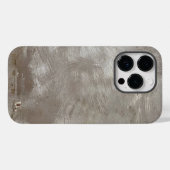 Faux Hoesje-Mate Aluminium -Mate iPhone Case (Achterkant (horizontaal))