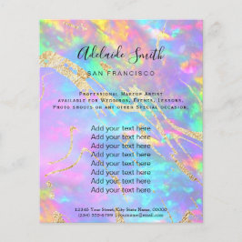 FAUX-holograafbrochure Flyer