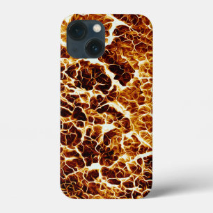 Faux Hot Lava-textuur iPhone 13 Mini Hoesje