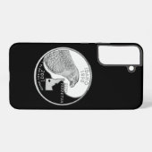 Faux Idaho State Quarter Samsung Galaxy Hoesje (Achterkant horizontaal)