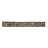 Faux/Imitation Gold "12th" Event Number (Rustic) Lint (Voorkant)
