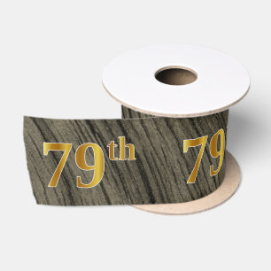 Faux/Imitation Gold "79th"-gebeurtenissennummer (b Lint