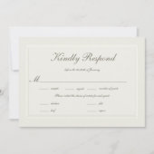 Faux in reliëf gemaakt Formele Elegante Huwelijksm (Voorkant)