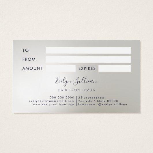 Faux iridescente argent feuille parties scintillan (Dos)
