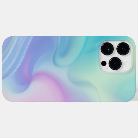 Faux Iridescente coque iphone (Verso (horizontal))