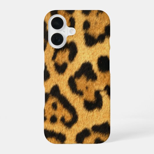 Faux Jaguar Skin iPhone 16 Hoesje (Achterkant)