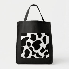 Faux Koeienhuid Pattern Tote Bag