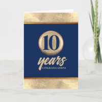 Faux laiton universel de la carte d'anniversaire d