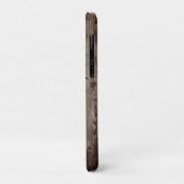 Faux lashes Wood Texture Coque-Mate coque iphone (Dos/Gauche)