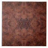 Faux Leather #1 Tegeltje (Voorkant)