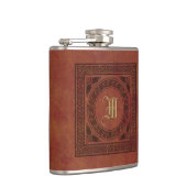  Faux Leather Celtic Knot Sjabloon Heupfles (Rechts)