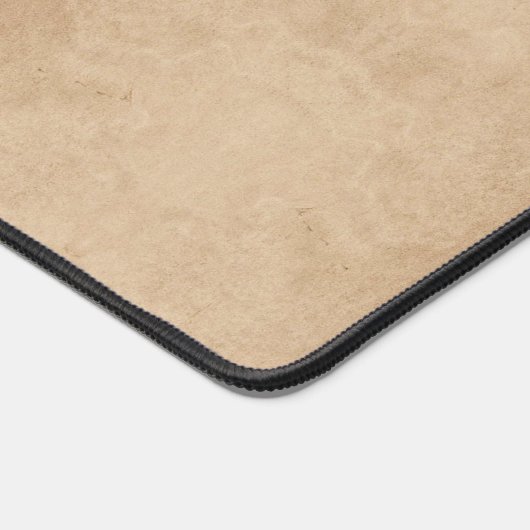 Faux Leather Desk Mat (Coin)