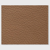 Faux leather light brown shades major texture. abs cadeaupapier (Vlak)