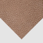 Faux Leather Natural Brown Tissuepapier (Detail)