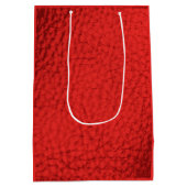 Faux Leather Warm Tangarine Medium Cadeauzakje (Achterkant)