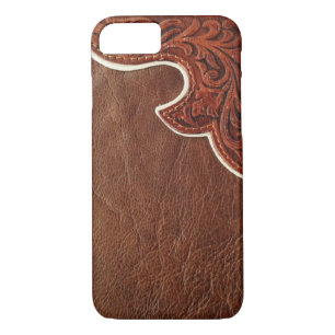 Faux Leather Western Style iPhone 7 COQUE