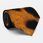 *~* Faux Leopard Cozy look Fur Stropdas (Opgerold)