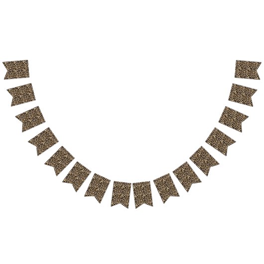 Faux Leopard Fur Fun Vlaggetjes (Alle)