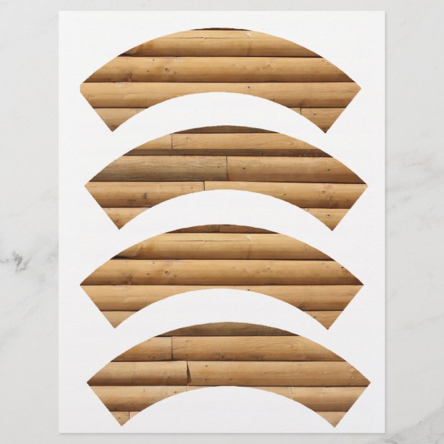 Faux Log Cabin Siding (Voorkant)