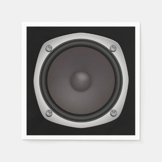 Faux Loudspeaker Servetten (Voorkant)