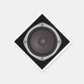 Faux Loudspeaker Servetten (Hoek)