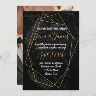 Faux Marble Geometric Kaart