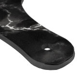 Faux Marble Snijplank met Aangepaste Letter (Hoek)