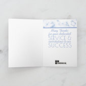 Faux marbre UNIVERSAL carte d'anniversaire de l'em (Intérieur)