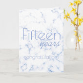 Faux marbre UNIVERSAL carte d'anniversaire de l'em (Fleur jaune)