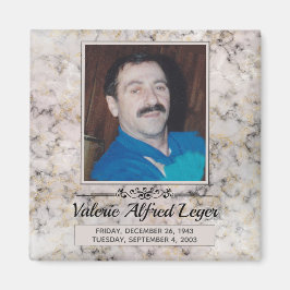 Faux Marked Custom Memorial Keepsakes Magneet