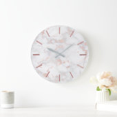 faux marmer grote klok (Huis)