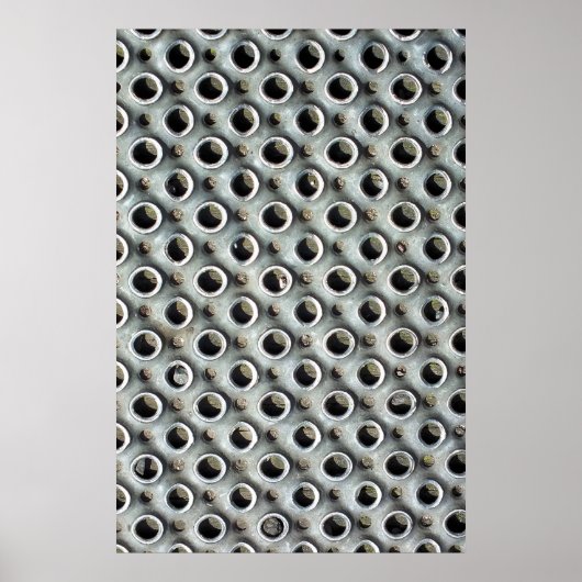 FAUX METAL POSTER (Voorkant)