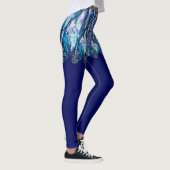 Faux Mini Plumes Jupe Drôle Leggings (Droite)