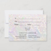 faux nacre butterfly gift (Achterkant)