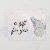 faux nacre butterfly gift (Voorkant / Achterkant)