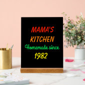 FAUX Neon Retro Style cuisine maison de maman (Mariage)